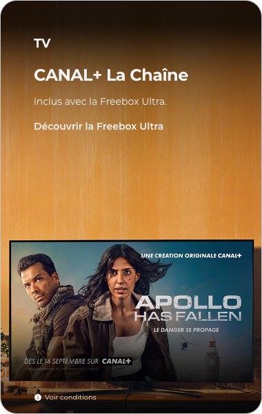 CANAL+ La Chaîne inclus avec la Freebox Ultra