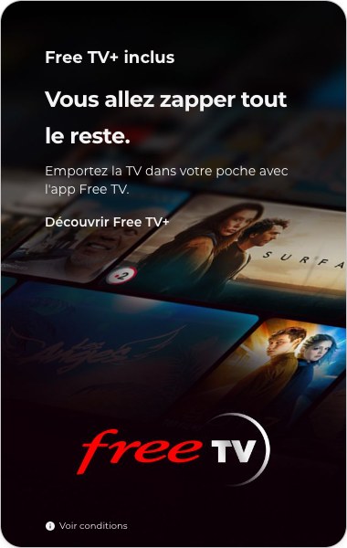 Free TV+ inclus